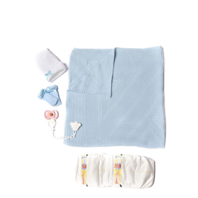 Ensemble bleu pour poupée...