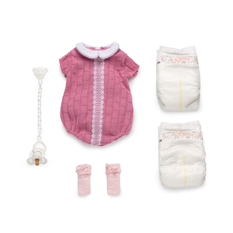 Puppe Reborn-Kleidung, Rosa...