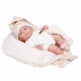 Newborn baby, romper suit and blanket - 25cm