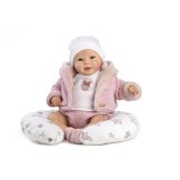 Reborn Yaiza, pantalon rosa y chaqueta - 46 cm