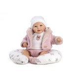 Reborn Yaiza, pink trousers and jacket - 46 cm