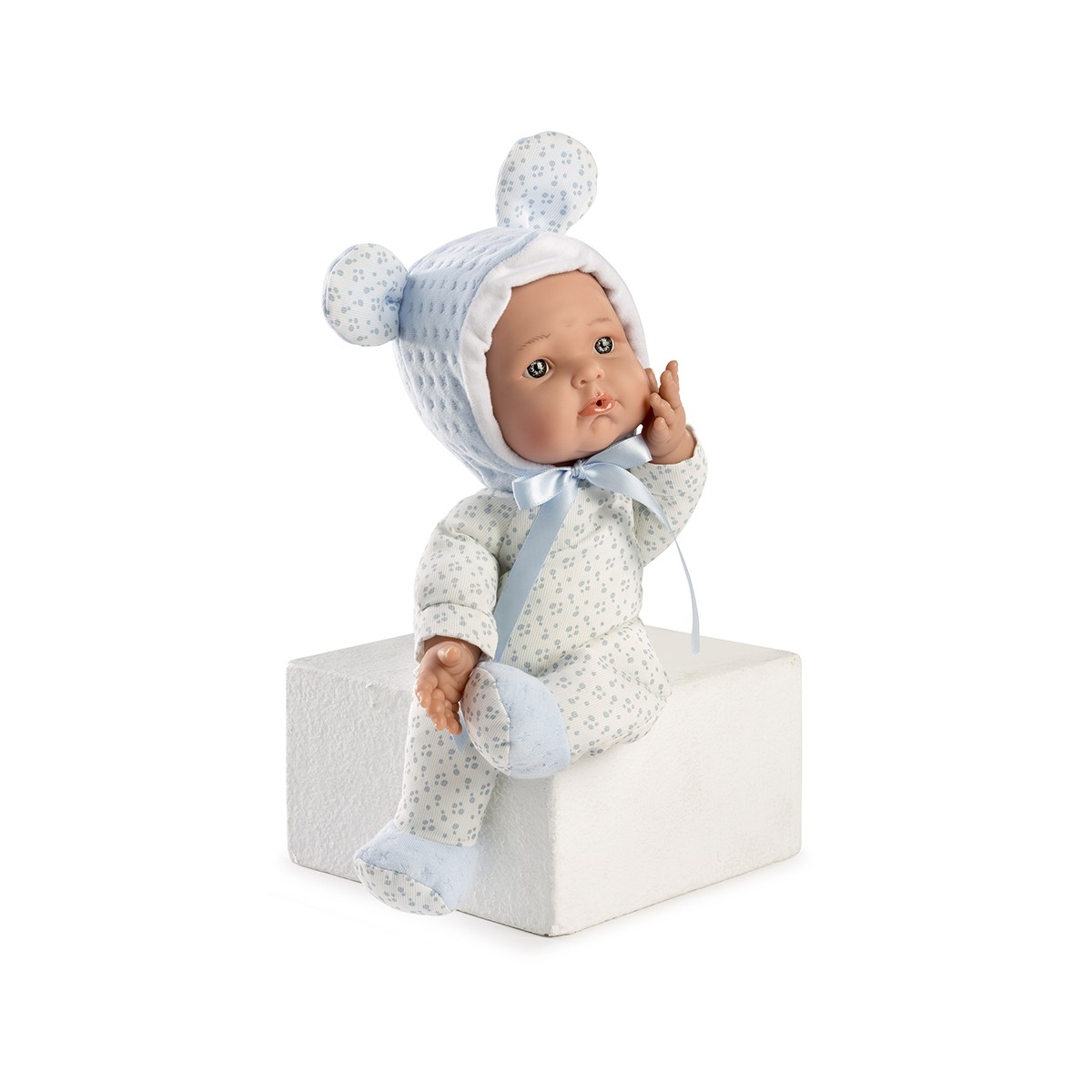 Mimi, mon premier bébé en bleu – 36 cm