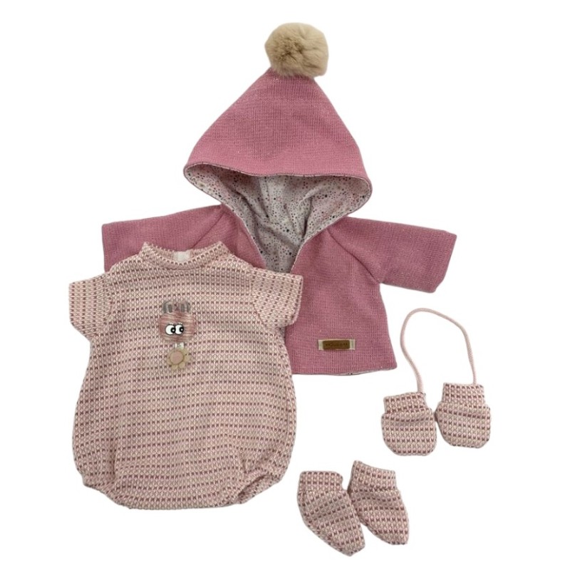 Rosa Outfit für 46 cm... 2