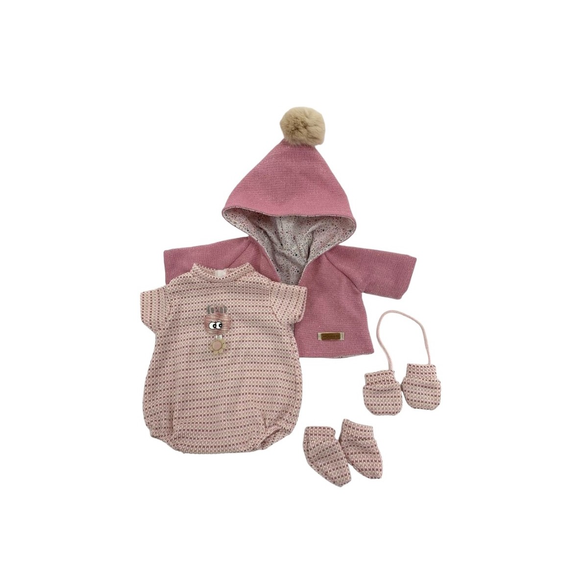 Completo rosa per bambolotti Reborn...