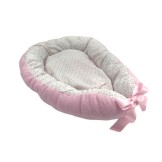 Cojín antivuelco rosa para muñecos Reborn de 40 a 46 cm – Sujeción y confort