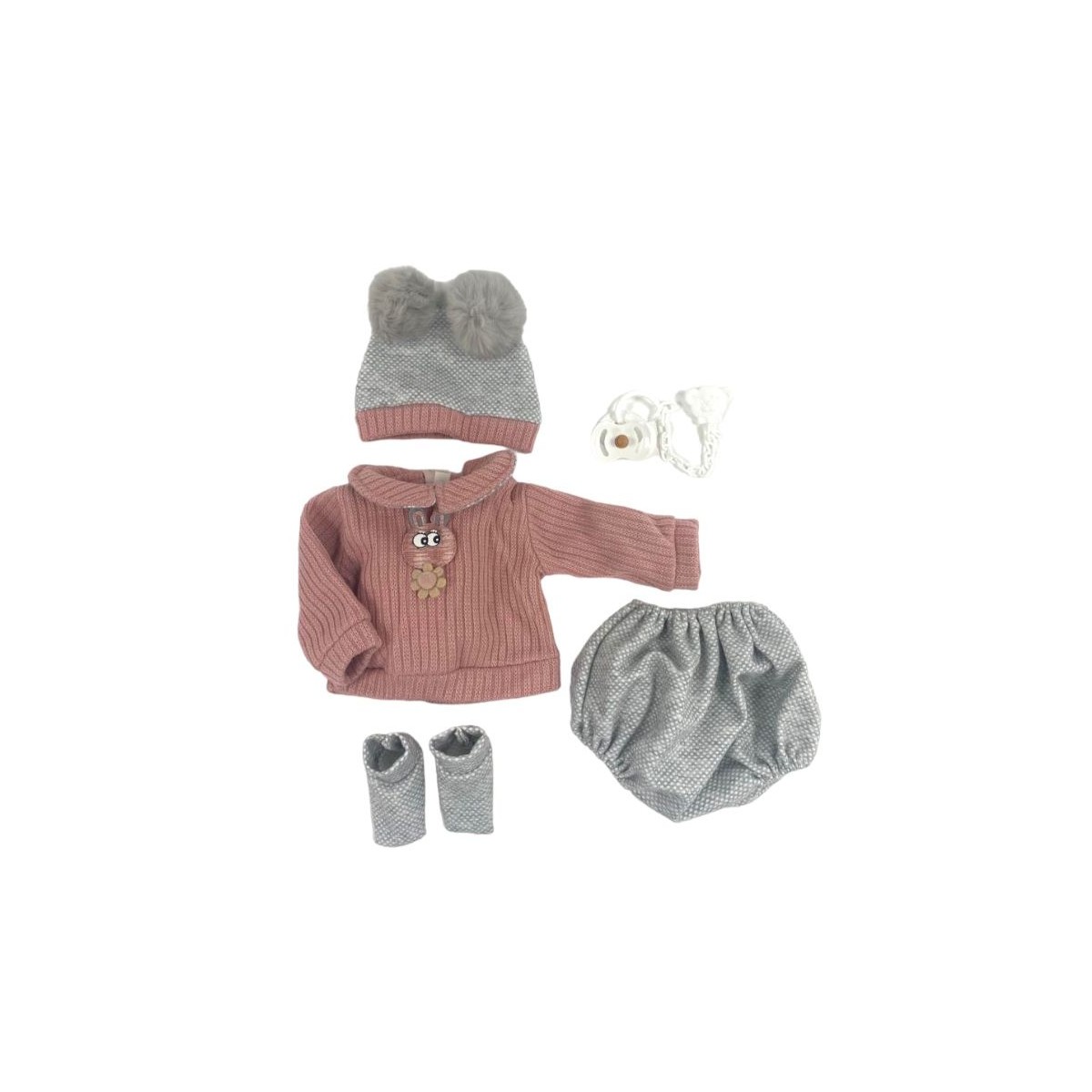 Reborn Doll Clothing 46 cm – Pink...