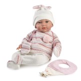 Muñeca Jana, pantalón y jersey de lana. 42 cm