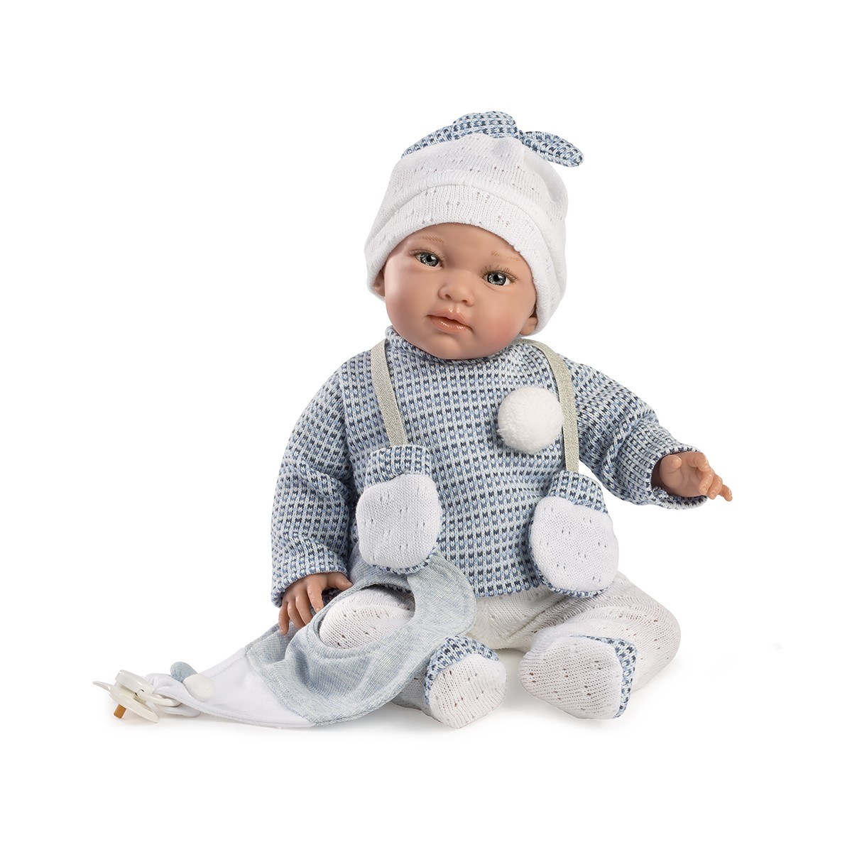 Puppe Thiago, Hose und Wollpullover -...