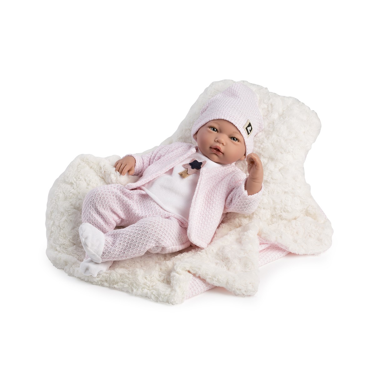 Classic-Puppe Lucía – 46 cm mit rosa...