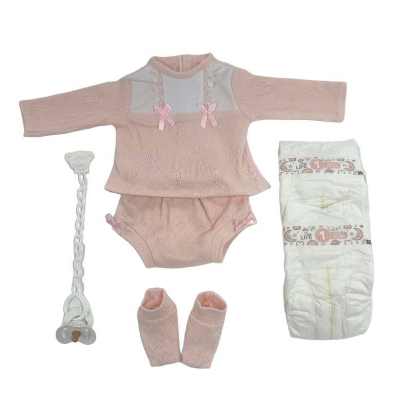 Reborn-Kleidung: Rosa...