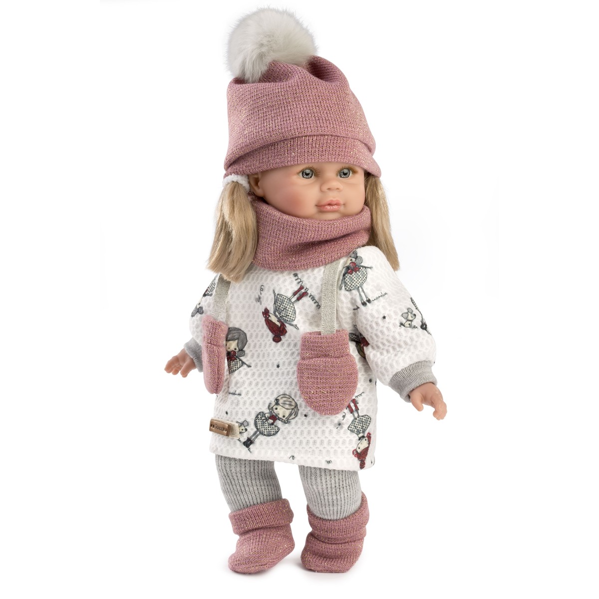 Muñeca Berta, coletas rubias, vestido... Muñeca Berta, coletas rubias, vestido...