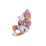 Reborn Leire con pelele de helados y chaqueta (46 cm)