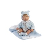 Reborn Rober, pelo natural, pelele y chaqueta - 38cm