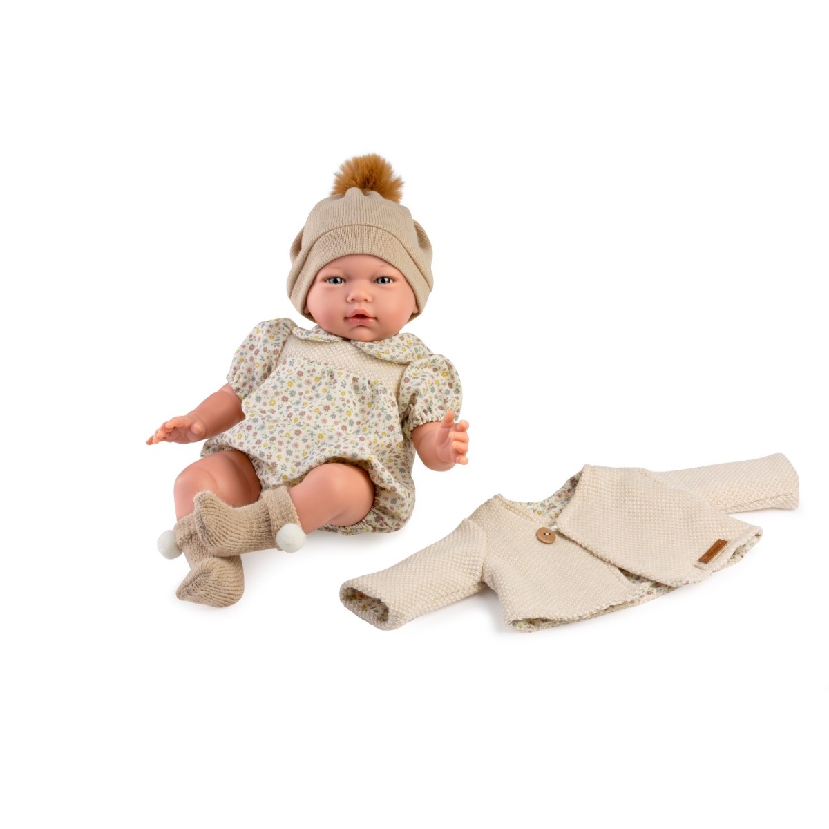 Muñeca con peso Cris – 42 cm con...