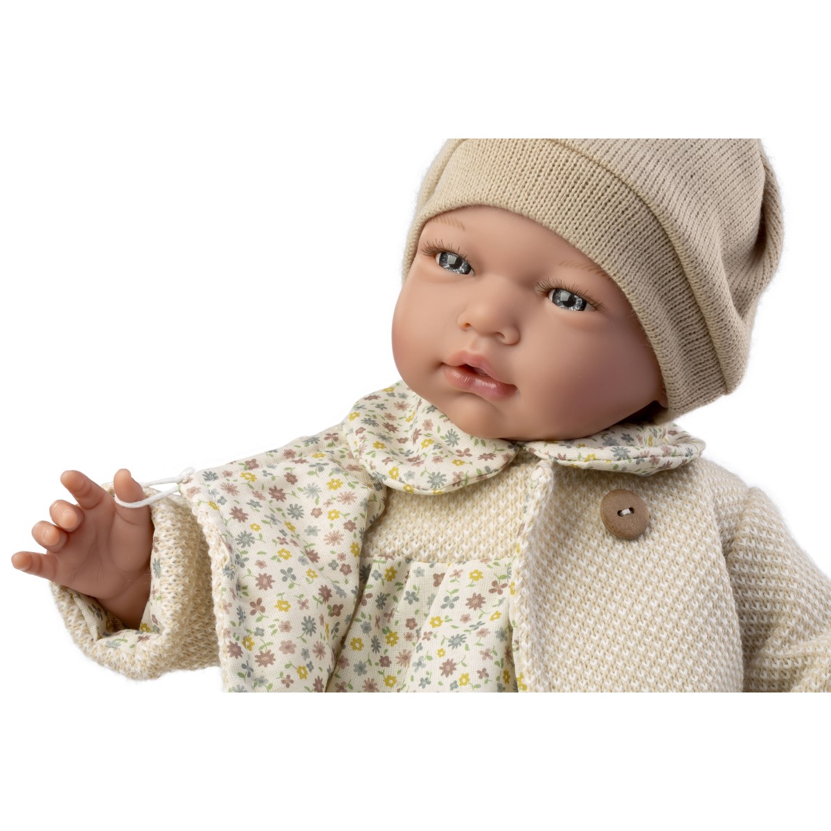 Muñeca con peso Cris – 42 cm con...