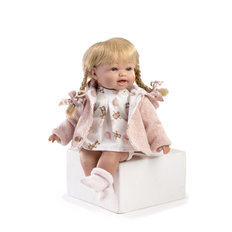 Muñeca Noa, pelo rubio,...