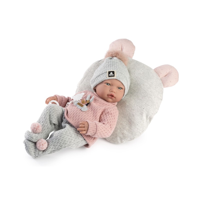 Muñeca Neus, jersey de lana...