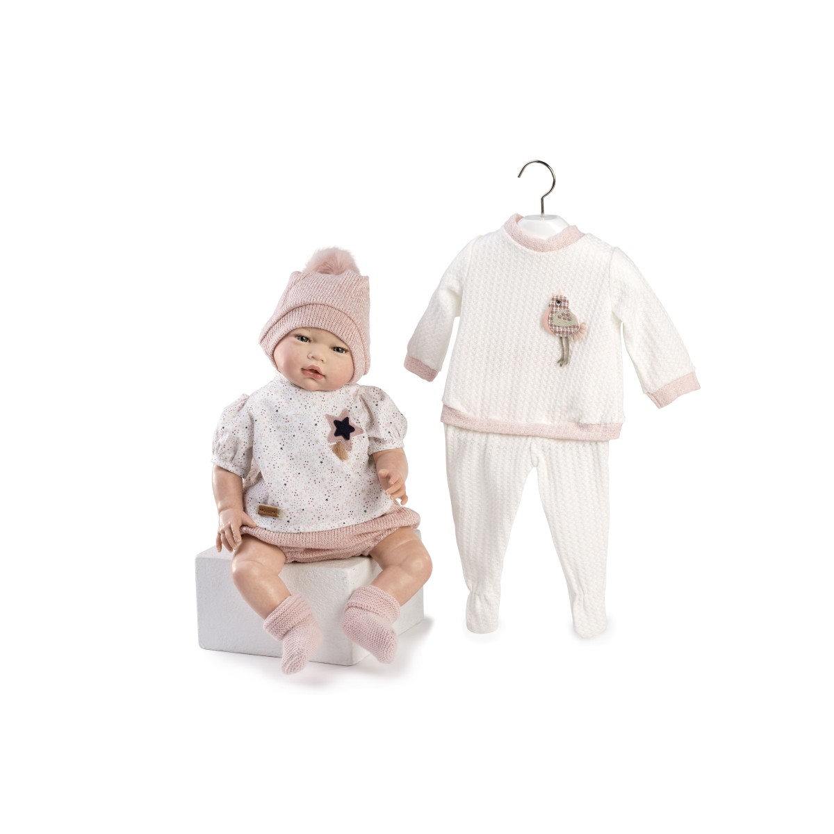 Puppe Reborn Almudena – handbemalt...