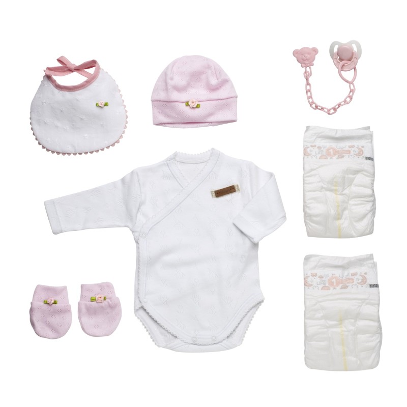 Ropa reborn, body blanco,...