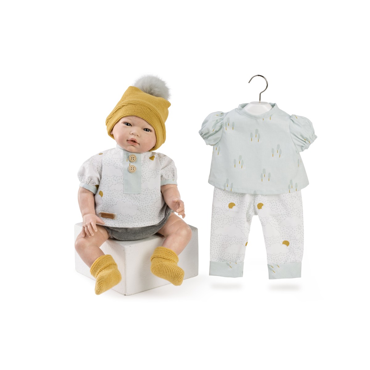 Puppe Reborn Kevin – handbemalt mit...