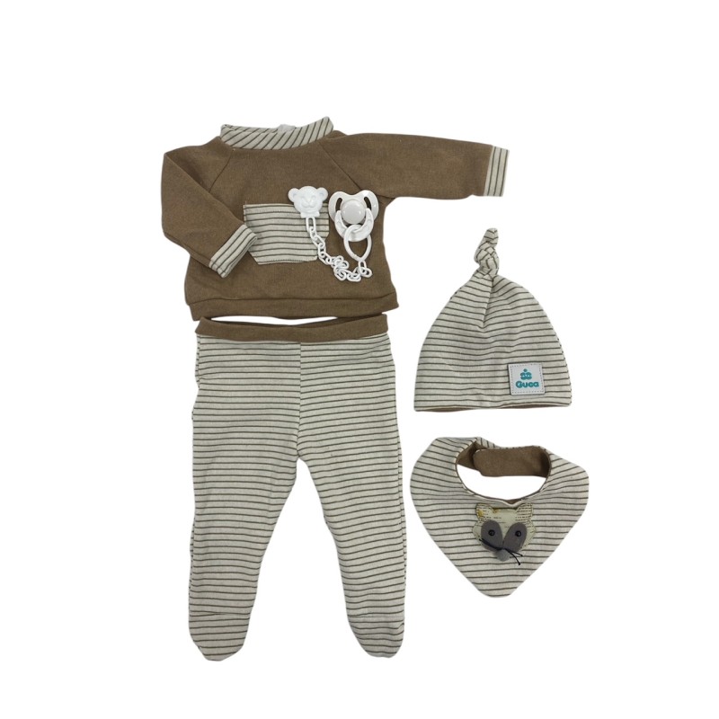 Reborn-Kleidung: Braun... 2