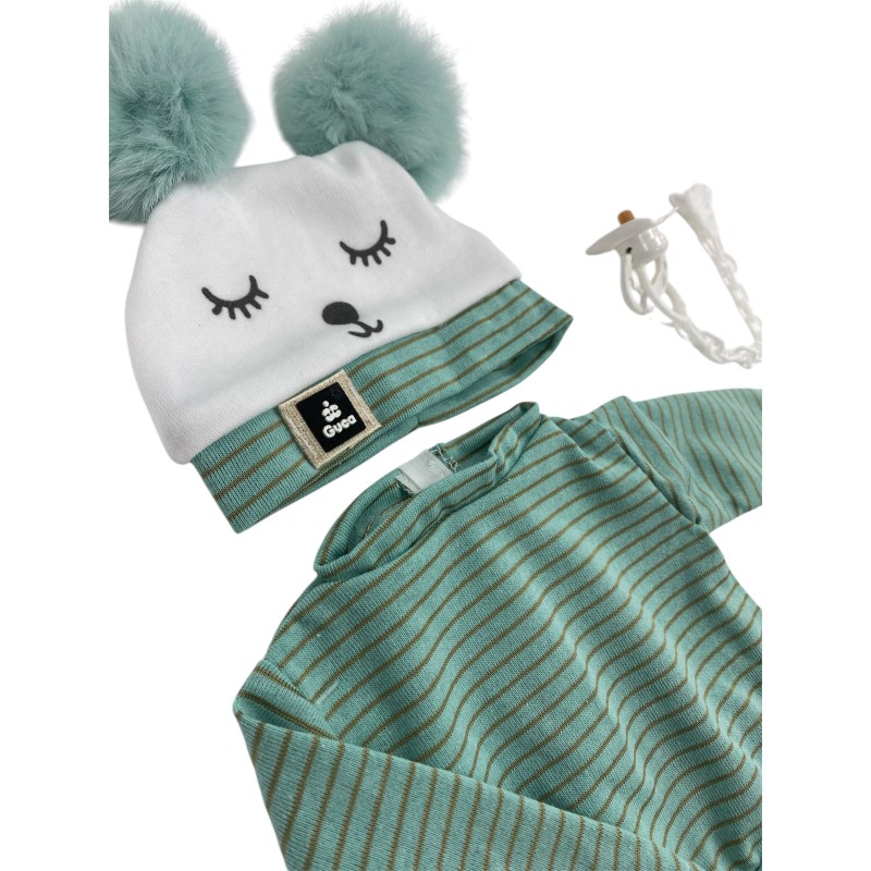 Ropa reborn, jersey verde a... 2