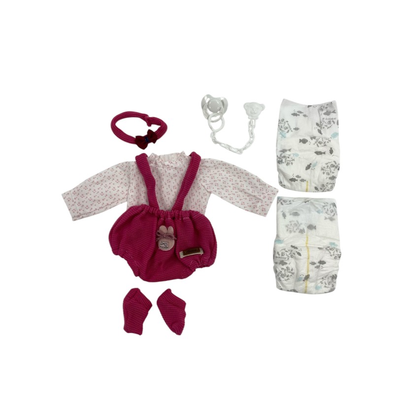 Ropa reborn, peto fucsia,...