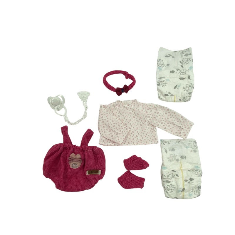 Ropa reborn, peto fucsia,... 2