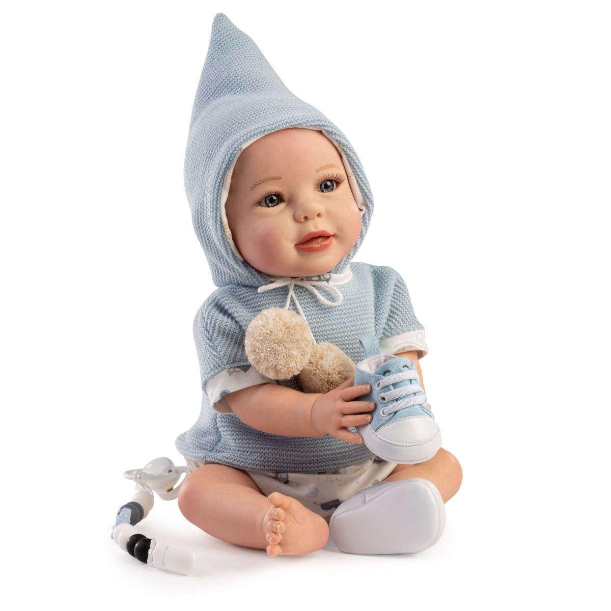 Reborn Saúl - dipinto a mano - 42cm