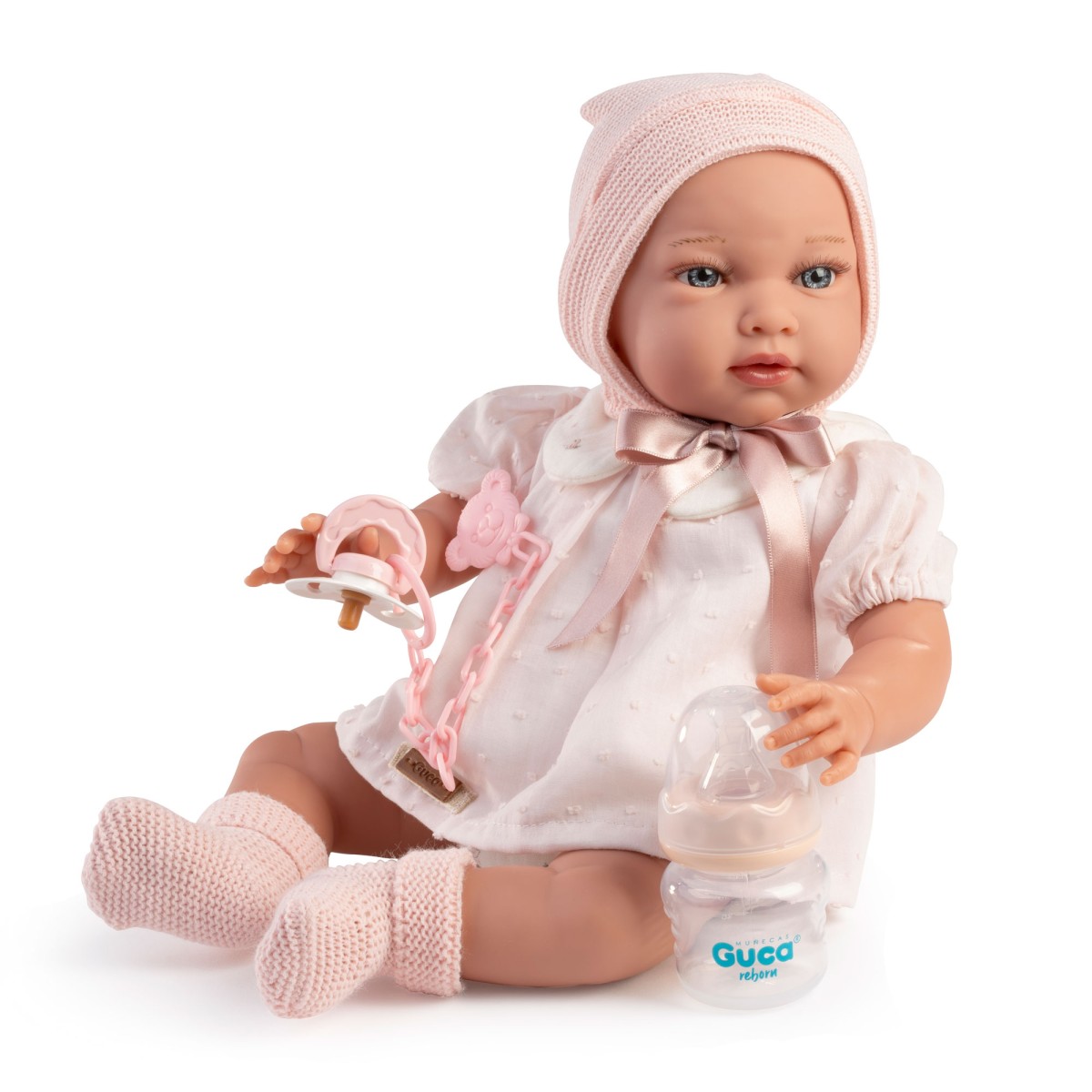 Muñeco con peso Lola – 42 cm con...