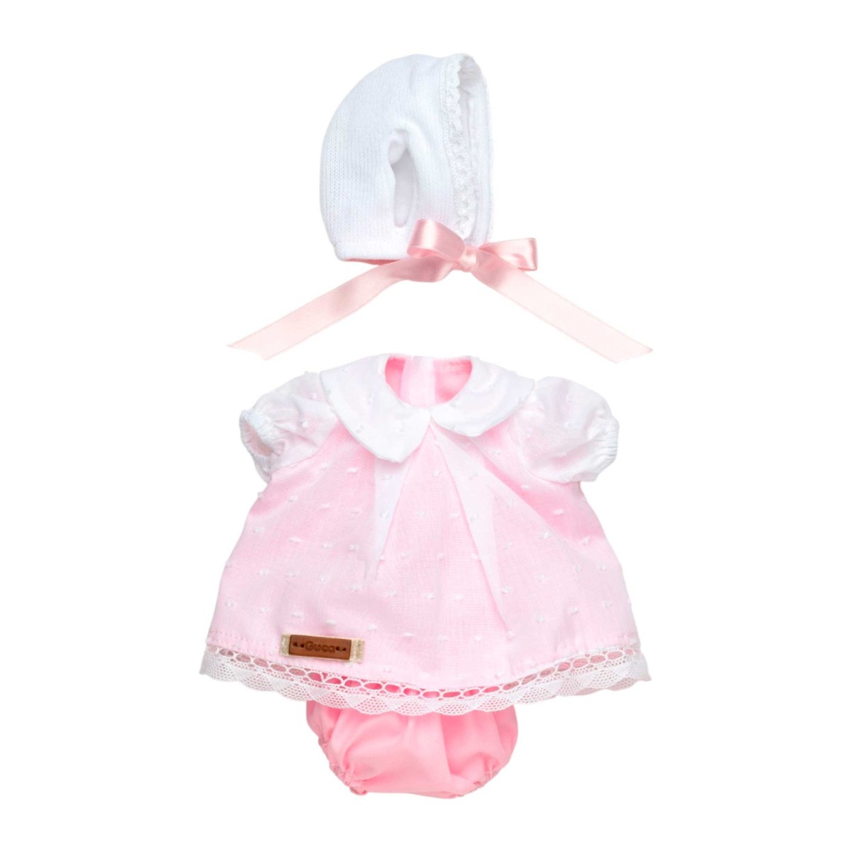 Ropa ZooReborn 32 cm – Vestido rosa y...