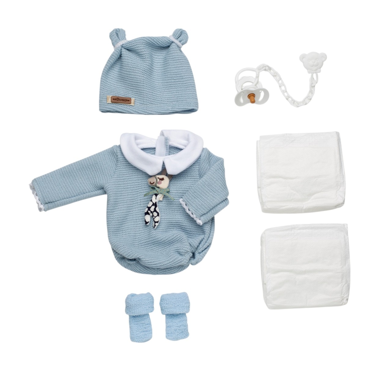 Ropa reborn talla 38cm - pelele de...