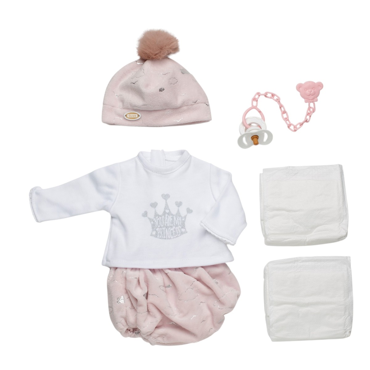 Ropa reborn talla 46cm - pelele de...