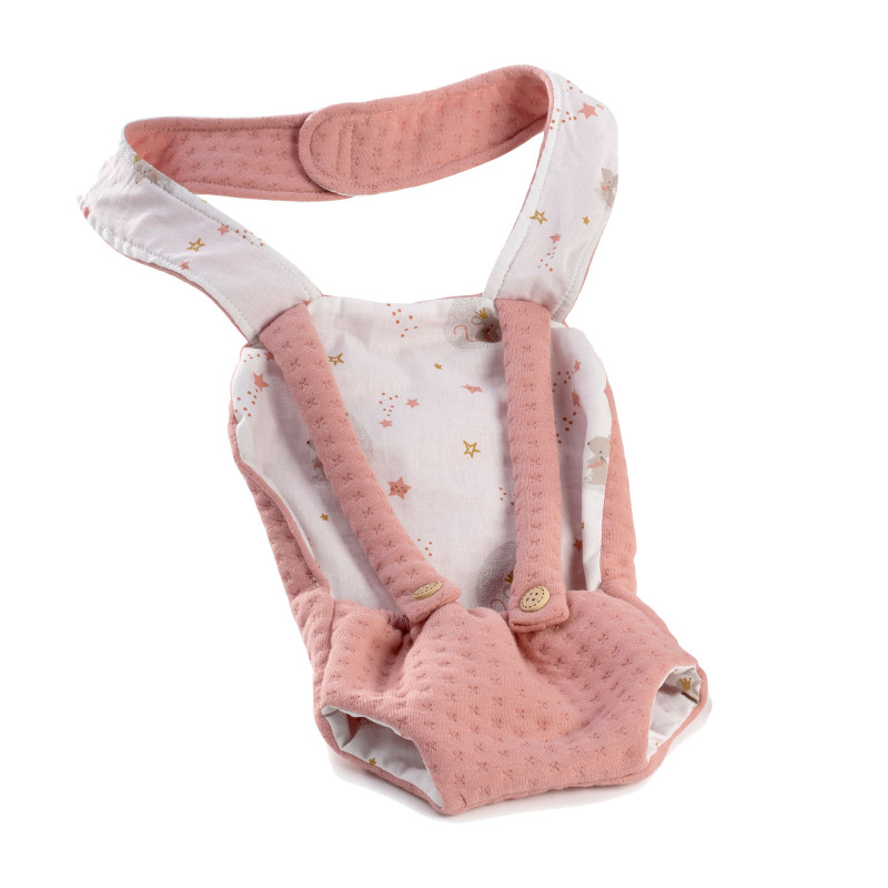 Rosa Popeline Babytrage mit...