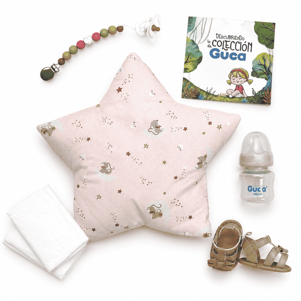 Set accesorios Guca Reborn con cojín...