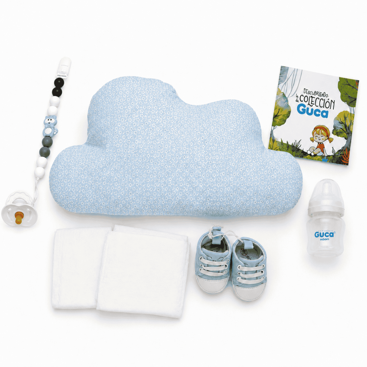 Ensemble d’accessoires Nuage bleu Guca
