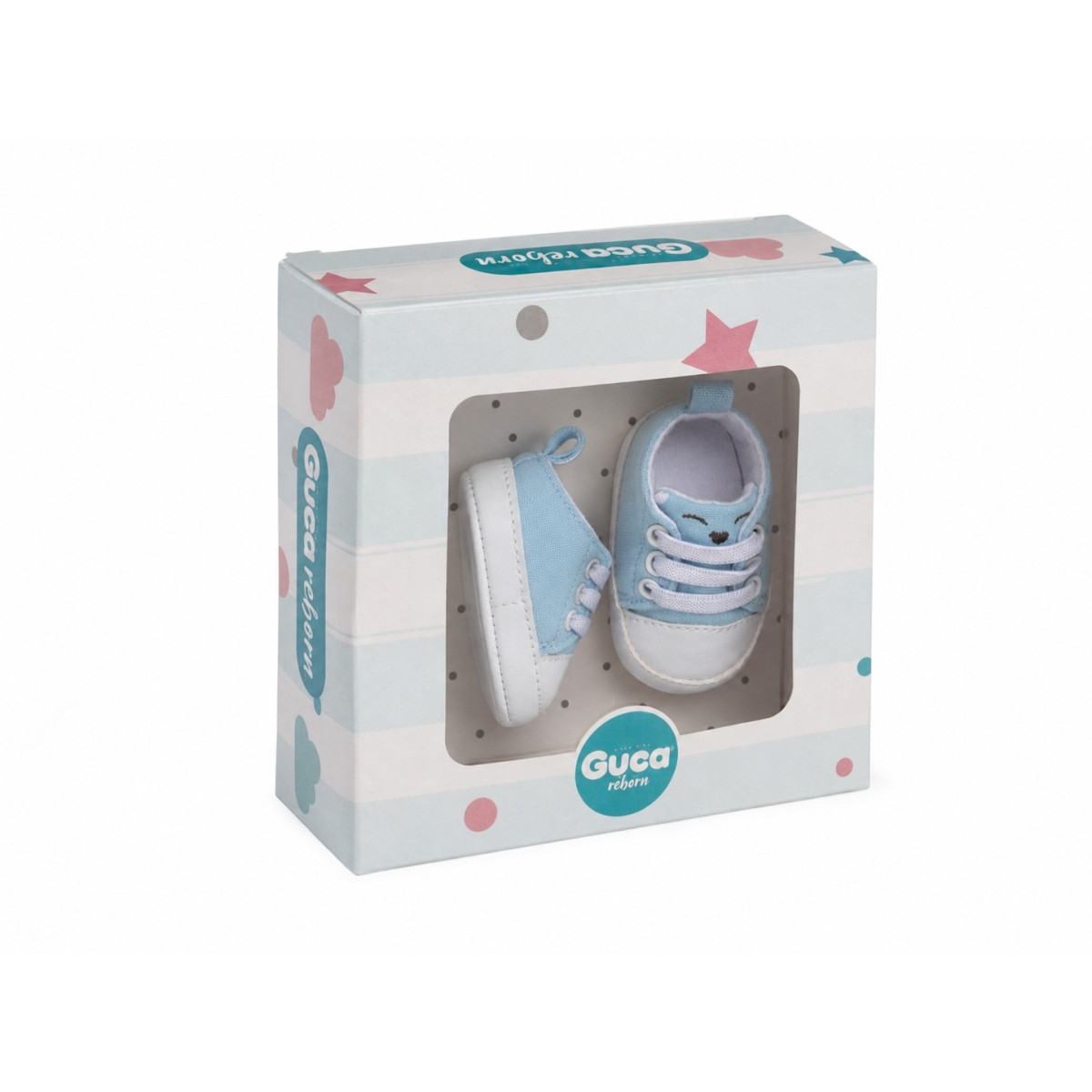 Scarpe da ginnastica blu e bianca -...