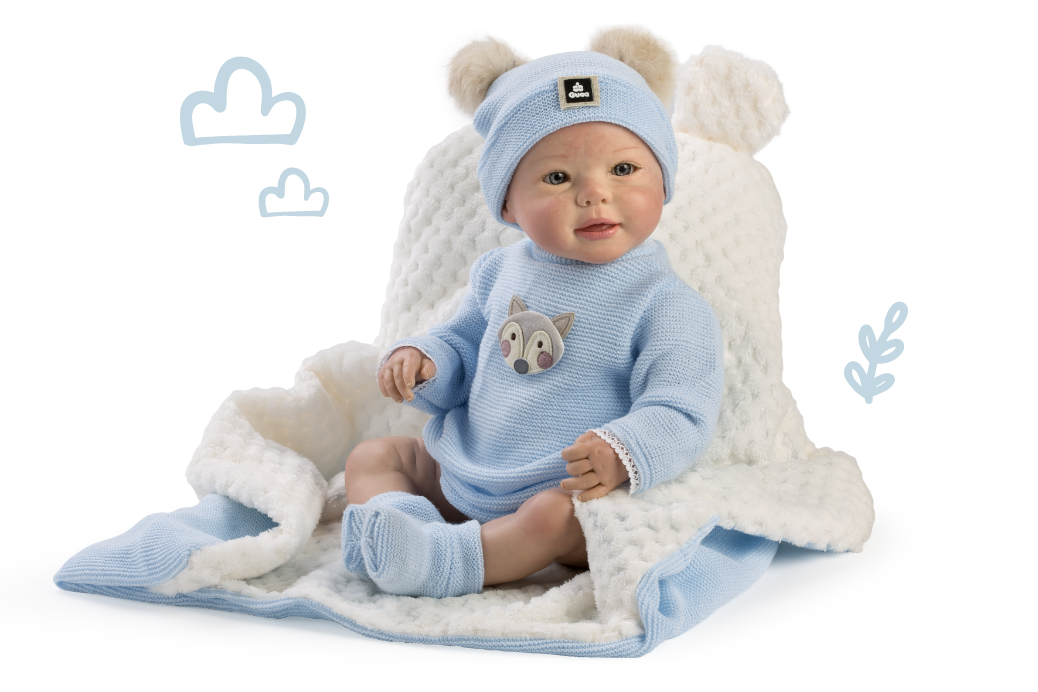 Cadena chupete personalizada - Baby Reborn