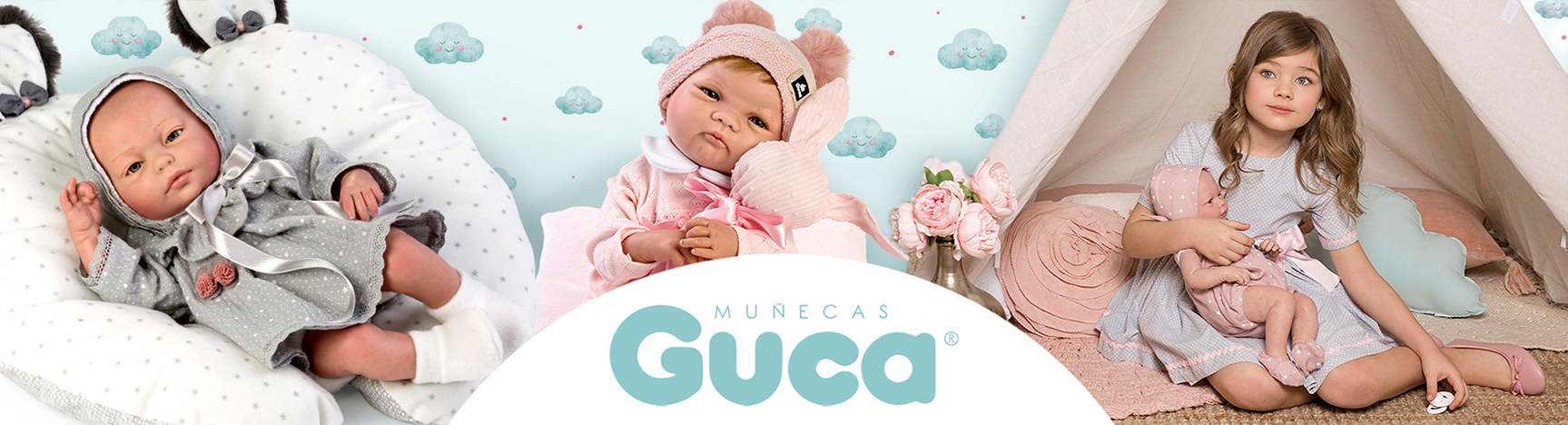 Guca Boneca Reborn Silicone Sara 46cm